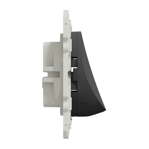SCHNEIDER ELECTRIC - Sortie de câble - Odace - Anthracite 6 à 12mm - large