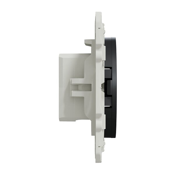 SCHNEIDER ELECTRIC - Odace prise TV - Anthracite - Fixation par vis - large
