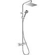 HANSGROHE - Vernis Shape Colonne de douche 230 1jet Green 5,7 l/min avec mitigeur thermostatique, Chrome (26319000) - vignette