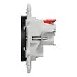 SCHNEIDER ELECTRIC - Prise de courant 2P+T affleurante - Odace - Anthracite - 16A - vignette
