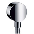 HANSGROHE - Hansgrohe Fixfit S Coude pour raccordement mural, chrome (26453000) - vignette