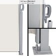 VOUNOT - Paravent retractable avec housse de protection 160x300cm Beige - vignette