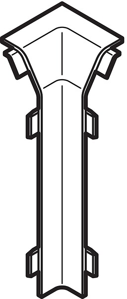 OBO BETTERMANN - Angle extérieur SL 110X20mm REHAU 261138 - large