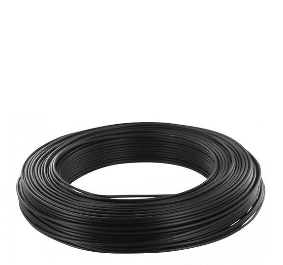 FILS & CABLES - Câble dâ€™installation H07V-U 10m 2.5mmÂ² noir avec isolant en PVC - FILS & Cà‚BLES - 60101025D - large