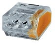WAGO - Boîte de 50 bornes de connexion automatiques transparentes 3 fils (2,5 - 6mmÂ²) - WAGO - 773-173 - vignette