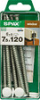 SPAXFRANCE - Vis pour châssis PVC - Diam.7,5xH.120mm - vignette