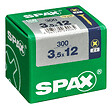 SPAXFRANCE - Vis à bois universelle - Yellox - 300 pièces - Diam.3,5xH.12mm - vignette