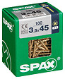 SPAXFRANCE - Vis universelle - 100 pièces - Diam.3,5xH.45mm - vignette