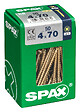 SPAXFRANCE - Vis universelle en acier Yellox - 50 pièces - Diam.4xH.70mm - vignette