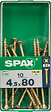 SPAXFRANCE - Vis universelle Yellox - 10 pièces - Diam.4,5xH.80mm - vignette