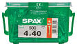 SPAXFRANCE - Vis à bois universelles - 500 pièces - Diam.4xH.40mm - vignette