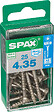 SPAXFRANCE - Vis à bois en inox A2 - 25 pièces - Diam.4xH.35mm - vignette