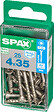 SPAXFRANCE - Vis à bois en inox A2 - 25 pièces - Diam.4xH.35mm - vignette
