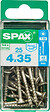 SPAXFRANCE - Vis à bois en inox A2 - 25 pièces - Diam.4xH.35mm - vignette