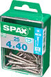 SPAXFRANCE - Vis à bois en inox A2 - 25 pièces - Diam.4xH.40mm - vignette