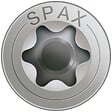 SPAXFRANCE - Vis à bois en inox A2 - 25 pièces - Diam.4xH.40mm - vignette