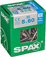 SPAXFRANCE - Vis universelle en inox A2 - Tête fraisée - 50 pièces - Diam.5xH.60mm - vignette