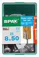 SPAXFRANCE - Vis poteau en inox - 25 pièces - Diam.8xH.50mm - vignette