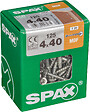 SPAXFRANCE - Vis MDF SPAX - M - Argent - 125 pièces - Diam.4xH.40mm - vignette