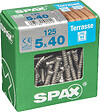SPAXFRANCE - Vis pour terrasse en inox A2 - 125 pièces - Diam.5xH.40mm - vignette