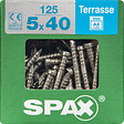 SPAXFRANCE - Vis pour terrasse en inox A2 - 125 pièces - Diam.5xH.40mm - vignette