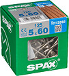SPAXFRANCE - Vis pour terrasse en inox A2 - 125 pièces - Diam.5xH.60mm - vignette