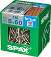 SPAXFRANCE - Vis pour terrasse en inox A2 - 125 pièces - Diam.5xH.60mm - vignette