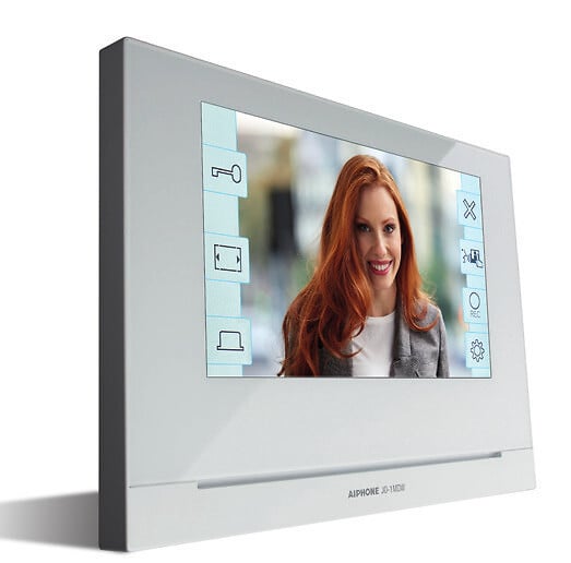 AIPHONE - Kit vidéo platine encastrée moniteur écran 7 module WiFi intégré JOS1FW - large