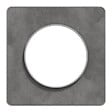 SCHNEIDER ELECTRIC - Plaque de finition ardoise Odace Touch - 1 poste - vignette