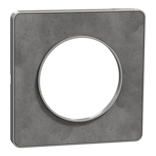 SCHNEIDER ELECTRIC - Plaque de finition ardoise Odace Touch - 1 poste - large