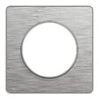 SCHNEIDER ELECTRIC - Plaque finition alu - Odace Touch - Aluminium - 1 poste - vignette