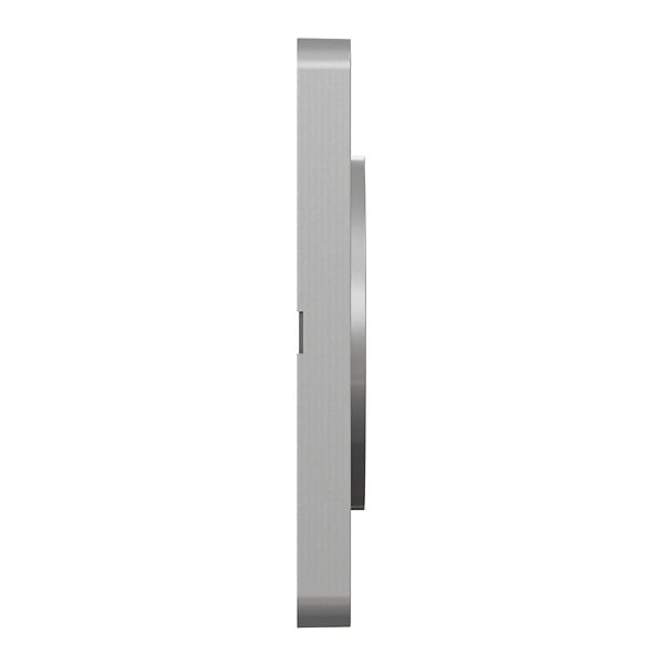 SCHNEIDER ELECTRIC - Plaque finition alu - Odace Touch - Aluminium - 1 poste - large
