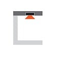 ASLO - Panneau LED Carré 300 x 300mm 24W 4000K Blanc neutre ASLO - vignette