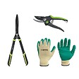 VITO - Pack Outils Taille haie Lame 27,5 cm + Gants de jardin + Sécateur 20 cm VITO - vignette