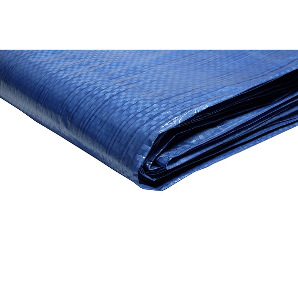 TECPLAST - Bâche de jardin 2 x 3 m Bleue et verte Etanche Polyéthylène 80g/m² - large