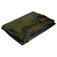 TECPLAST - Bâche de camouflage militaire 1,8x3 m Verte et Noire Polyéthylène 140g/m² KZ GARDEN - vignette