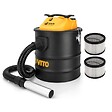 VITO - Aspirateur de cendres 1400W 18L + 2 Filtres HEPA Fonction Souffleur Tornado VITO - vignette