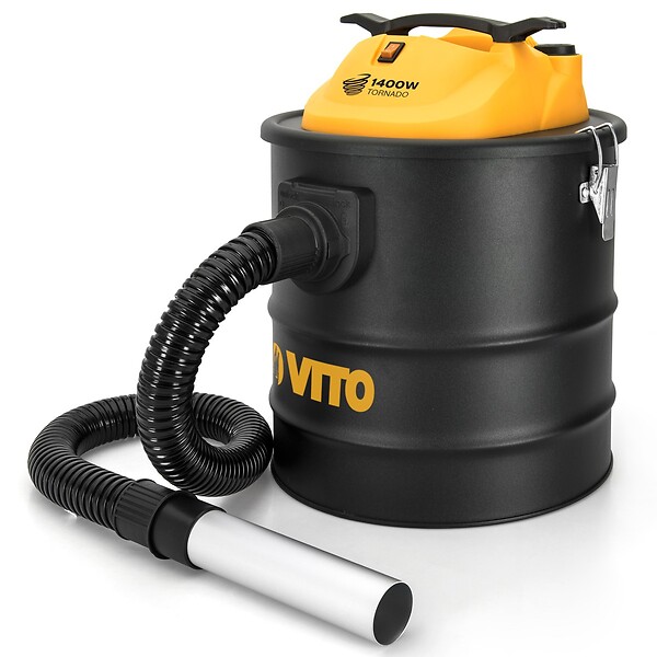 VITO - Aspirateur de cendres 1400W 18L + 2 Filtres HEPA Fonction Souffleur Tornado VITO - large