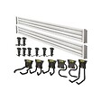 STANLEY - Ensemble de 2 rails 120 cm de rangement 18 accessoires STST22000 STANLEY - vignette