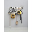 STANLEY - Ensemble de 2 rails 120 cm de rangement 18 accessoires STST22000 STANLEY - vignette