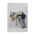STANLEY - Ensemble de 2 rails 120 cm de rangement 18 accessoires STST22000 STANLEY - vignette