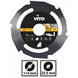 VITO - Meuleuse angulaire 850W 115mm + Disque coupe bois et PVC + Disque Diamant laser + Boîte à outils VITO - vignette