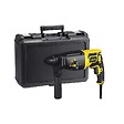 STANLEY - Marteau perforateur 750W SDS+ Poignée latérale + Tige 2 Pointes Burin plat Adaptateur Mallette STANLEY FATMAX - vignette
