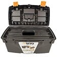 VITO - Boite à outils 21" 535 x 291 x 280 mm Grande malette 3 organiseurs sur couvercle + Porte outils interieur VITO - vignette