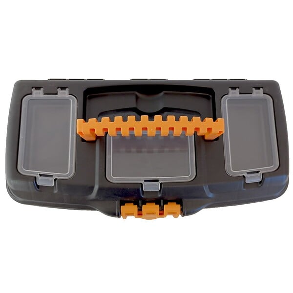 VITO - Boite à outils 13" Mallette de bricolage 320 x 165 x 136 mm 3 organiseurs et porte outils Amovible VITO - large