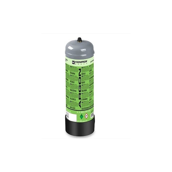 KEMPER - Lot de 3 Bouteilles de gaz Argon pur 110 Bar 2.2 Litres Jetable Soudage MIG KEMPER - large
