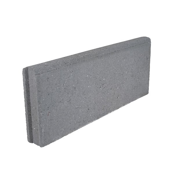 NEXTERIA - Bordure lisse emboitement - Anthracite - 20x50cm Ep.5cm - large