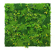 NORTENE - Panneau vertical imitation mousse tundra - Vert - 1x1m - vignette