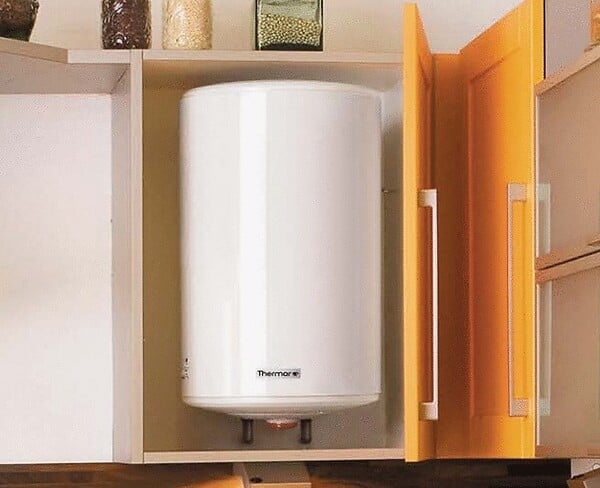 THERMOR - Chauffe-eau électrique Ristretto Compact - 1600W - Sur évier - 15L - 1 personne - Blanc - large