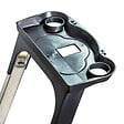 HOSTRÃ–M - Escabeau 5 marches DURAMP sécurisé avec rampes, tablette porte-outils, marchepied pliable aluminium, hauteur plateforme 97cm, garantie 5 ans Hoström - vignette